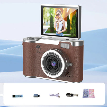 Compact 4K Flip Screen Digital Camera