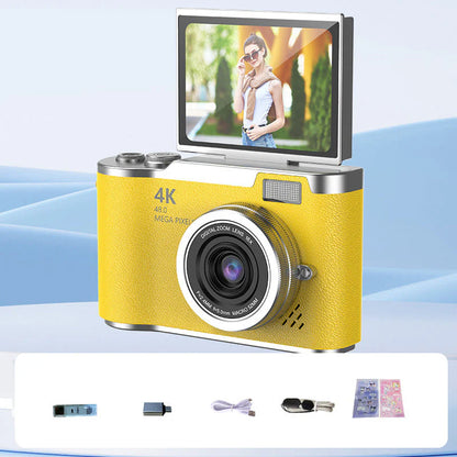 Compact 4K Flip Screen Digital Camera