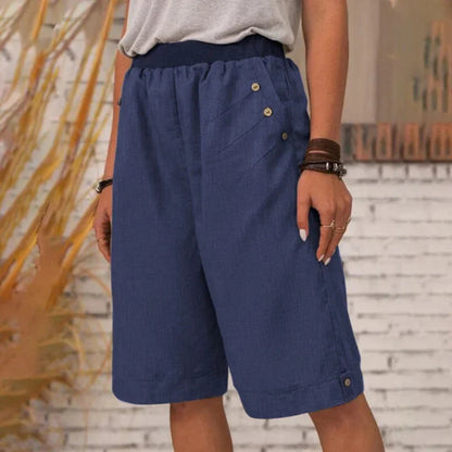 Women Summer Casual Pocket Shorts