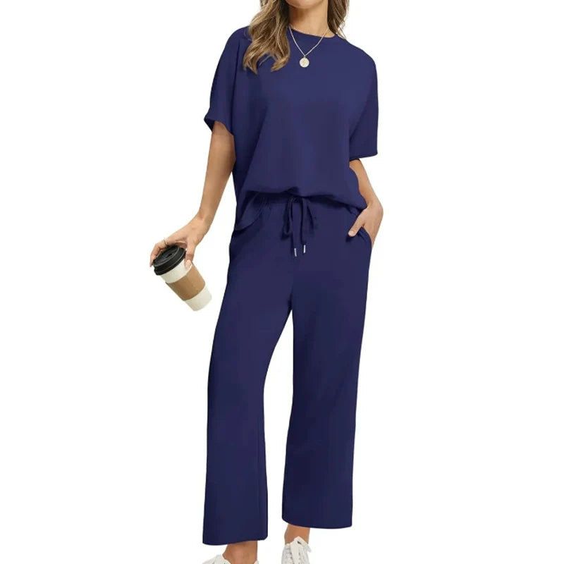 Summer New 50% OFF Sale 🔥 Women's Soft Casual Top And Pants Set