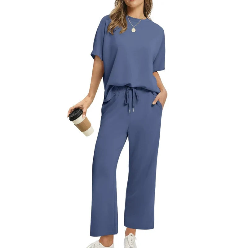 Summer New 50% OFF Sale 🔥 Women's Soft Casual Top And Pants Set