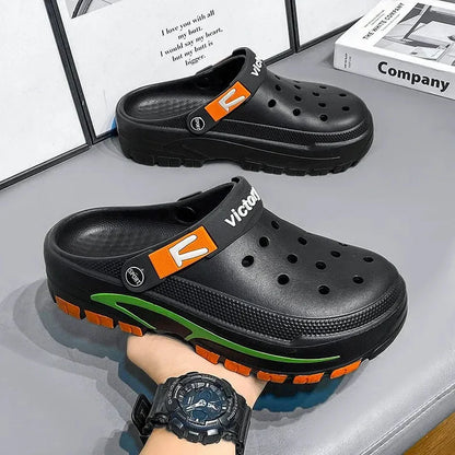 Men’s Breathable Slip-On Clogs