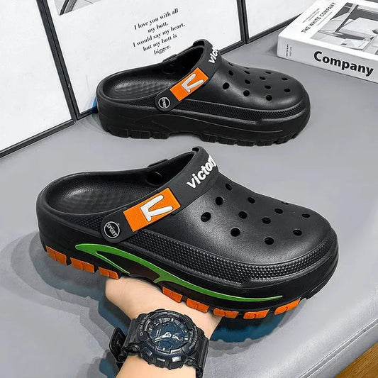 Men’s Breathable Slip-On Clogs