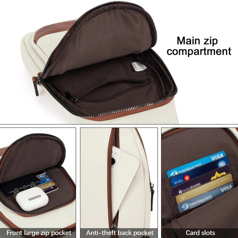 Women's Multi-Compartment Handbag