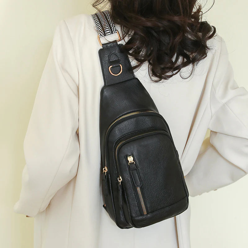 Women's Multi-Compartment Handbag