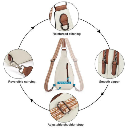 Women's Multi-Compartment Handbag