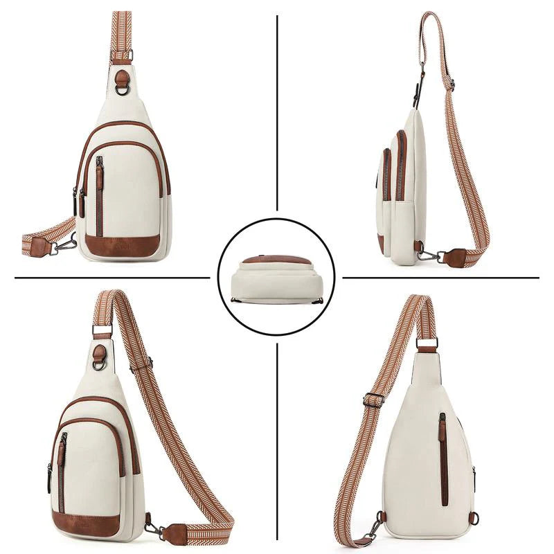 Women's Multi-Compartment Handbag