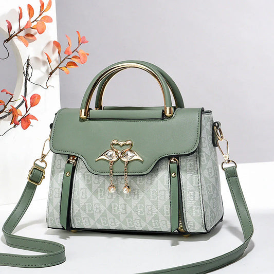 Women's Elegant PU Leather-Look Crossbody Bag