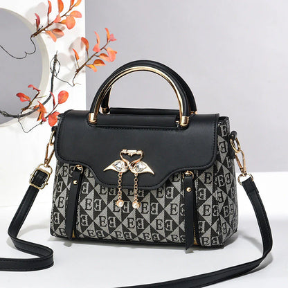 Women's Elegant PU Leather-Look Crossbody Bag