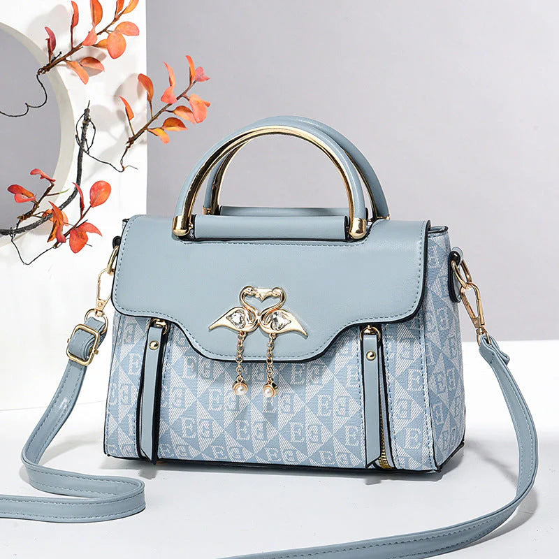 Women's Elegant PU Leather-Look Crossbody Bag
