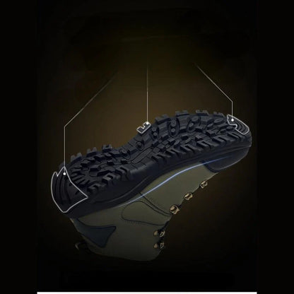 Outdoor hiking boots: shock-absorbing and non-slip