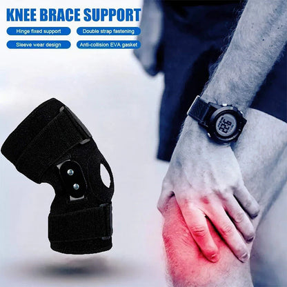 Adjustable Open-Patella Knee Support Brace