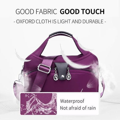 Women’s Anti-Theft Multi-Pocket Nylon Shoulder Bag