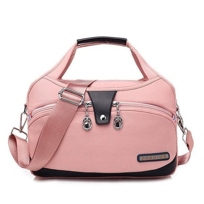 Women’s Anti-Theft Multi-Pocket Nylon Shoulder Bag