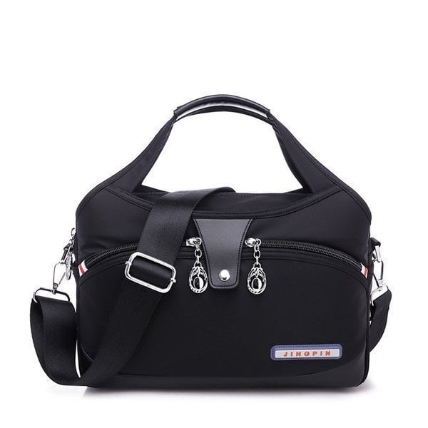 Women’s Anti-Theft Multi-Pocket Nylon Shoulder Bag