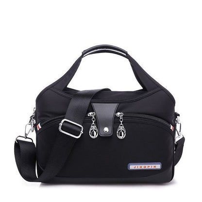Women’s Anti-Theft Multi-Pocket Nylon Shoulder Bag