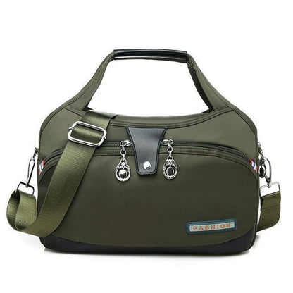 Women’s Anti-Theft Multi-Pocket Nylon Shoulder Bag