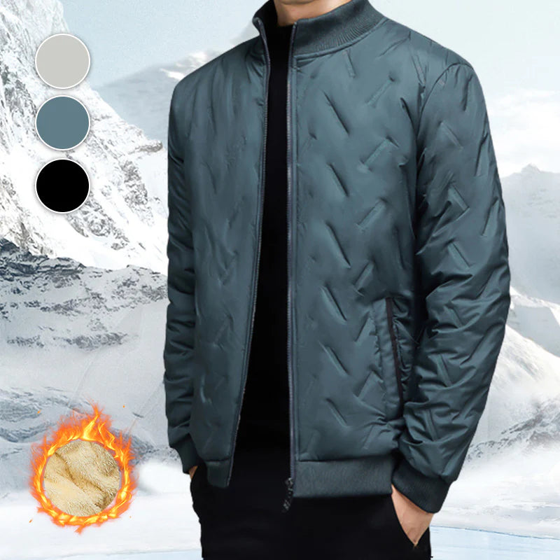 Men's Winter Casual Thickened Warm Stand-Up Collar Jacket