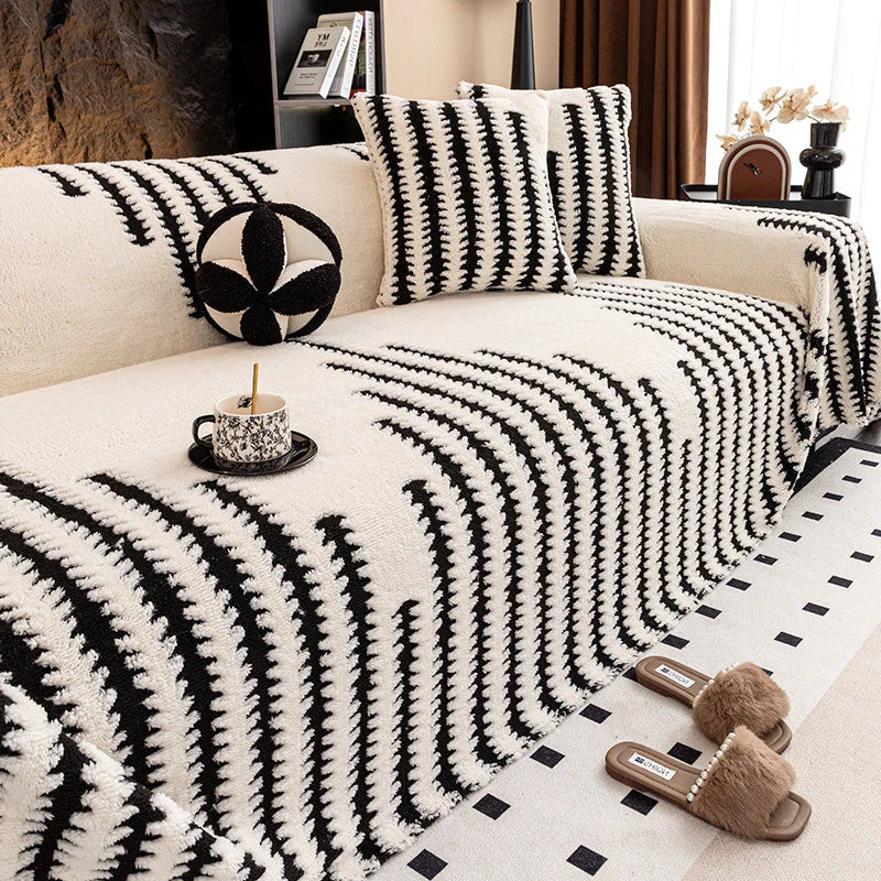 Soft Plush Non Slip Sofa Cover