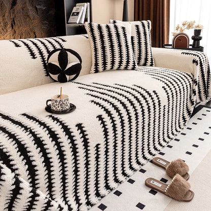 Soft Plush Non Slip Sofa Cover