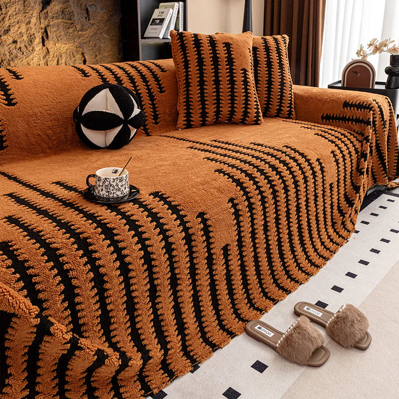 Soft Plush Non Slip Sofa Cover