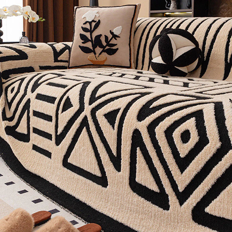 Soft Plush Non Slip Sofa Cover
