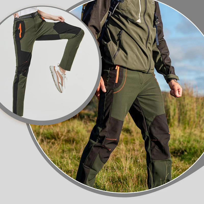 Men’s Waterproof Insulated Tactical Cargo Hiking Trousers