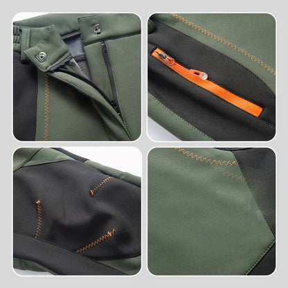 Men’s Waterproof Insulated Tactical Cargo Hiking Trousers