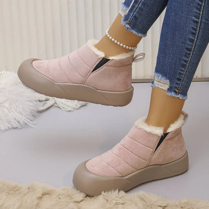 Women's Waterproof Soft-Sole Cotton Winter Boots