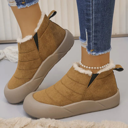 Women's Waterproof Soft-Sole Cotton Winter Boots