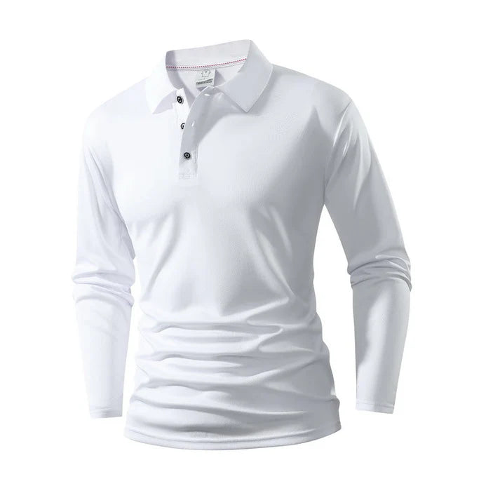 Men's Long Sleeve Polo Shirt