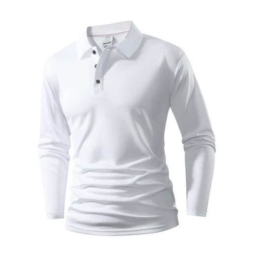 Men's Long Sleeve Polo Shirt