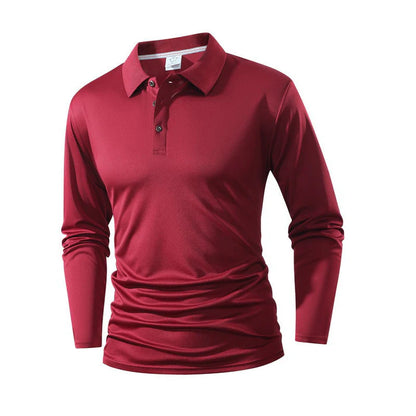 Men's Long Sleeve Polo Shirt