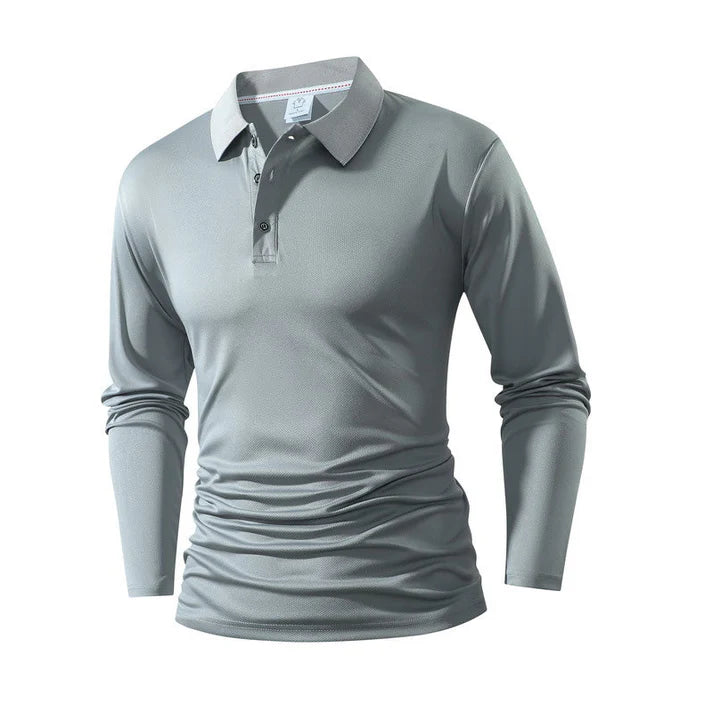 Men's Long Sleeve Polo Shirt