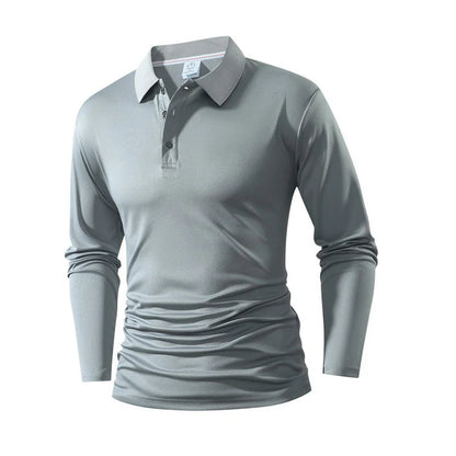 Men's Long Sleeve Polo Shirt