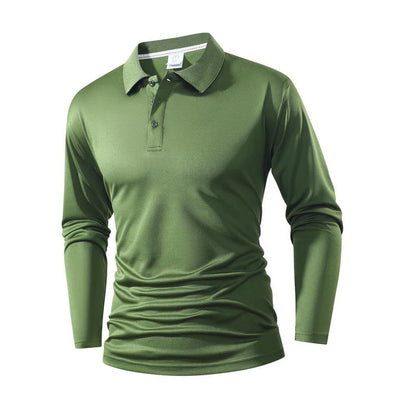 Men's Long Sleeve Polo Shirt