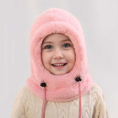 Children’s Cosy 3-in-1 Winter Hooded Hat