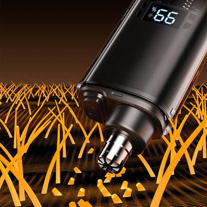 Smart LED Display Nose Hair Trimmer