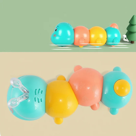 Electric Wiggling Caterpillar Light-Up Toy
