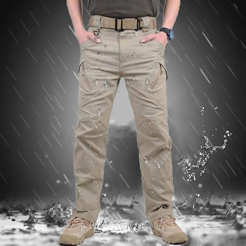 Men’s Waterproof Multi-Pocket Tactical Trousers
