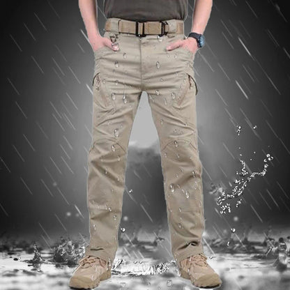 Men’s Waterproof Multi-Pocket Tactical Trousers