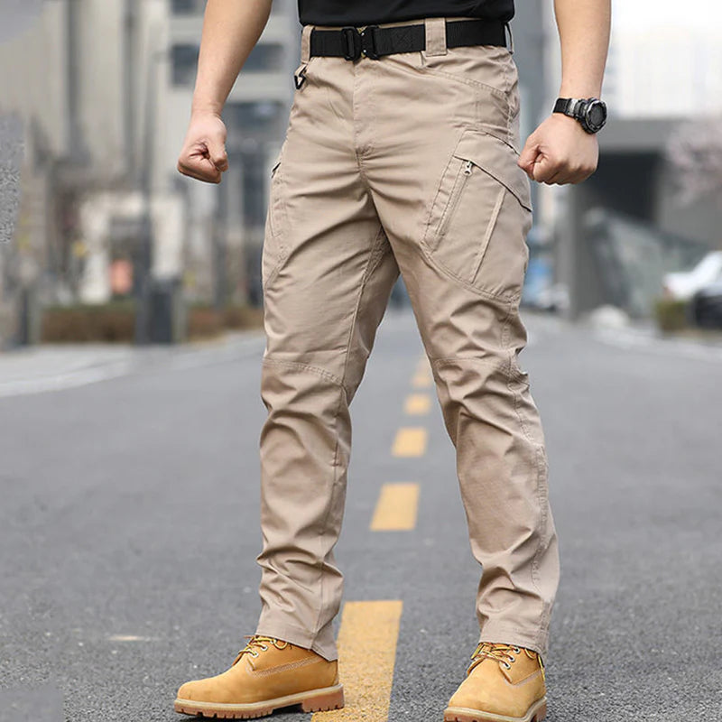 Men’s Waterproof Multi-Pocket Tactical Trousers