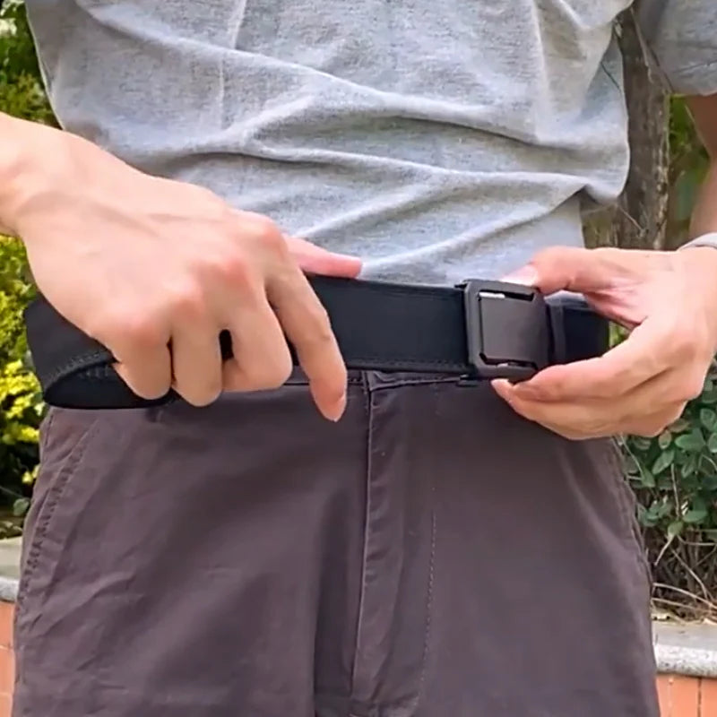 Men’s Quick Release Alloy Buckle Tactical Belt