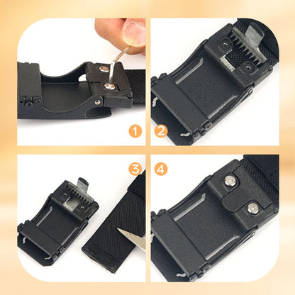 Men’s Quick Release Alloy Buckle Tactical Belt
