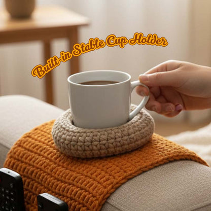 Dog Armrest Storage Organiser With Cup Holder
