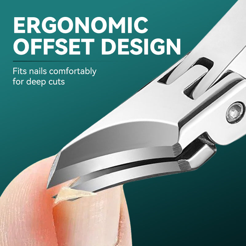 Precision Wide Jaw Stainless Nail Clippers