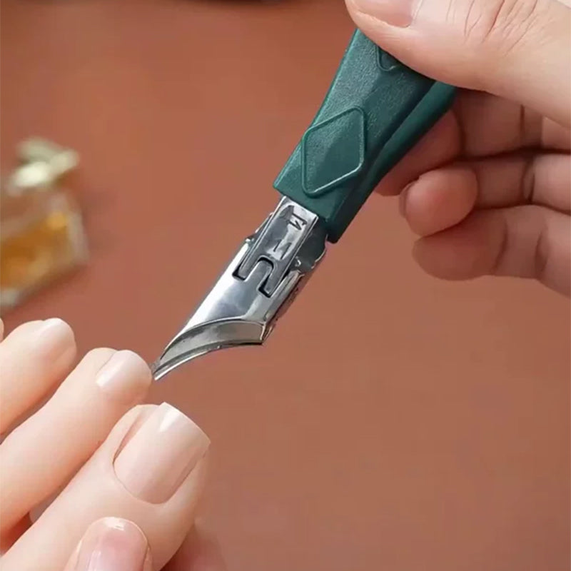 Precision Wide Jaw Stainless Nail Clippers