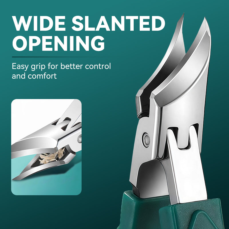 Precision Wide Jaw Stainless Nail Clippers