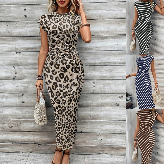 Women’s Seralina Colour-Block Tie Waist Maxi Dress