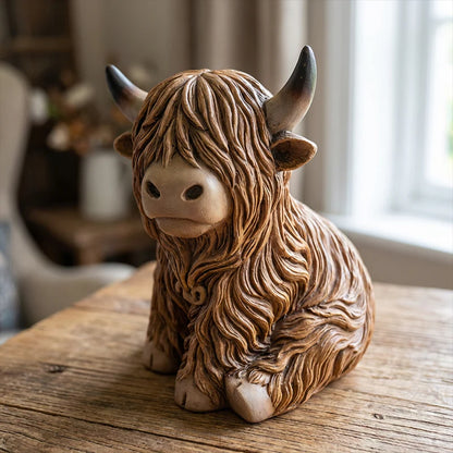 Highland Calf Ambient Glow Table Light